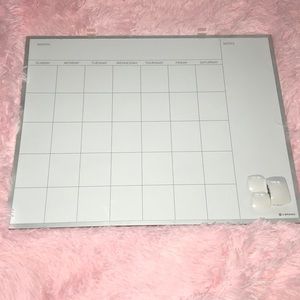 Dry Erase Calendar